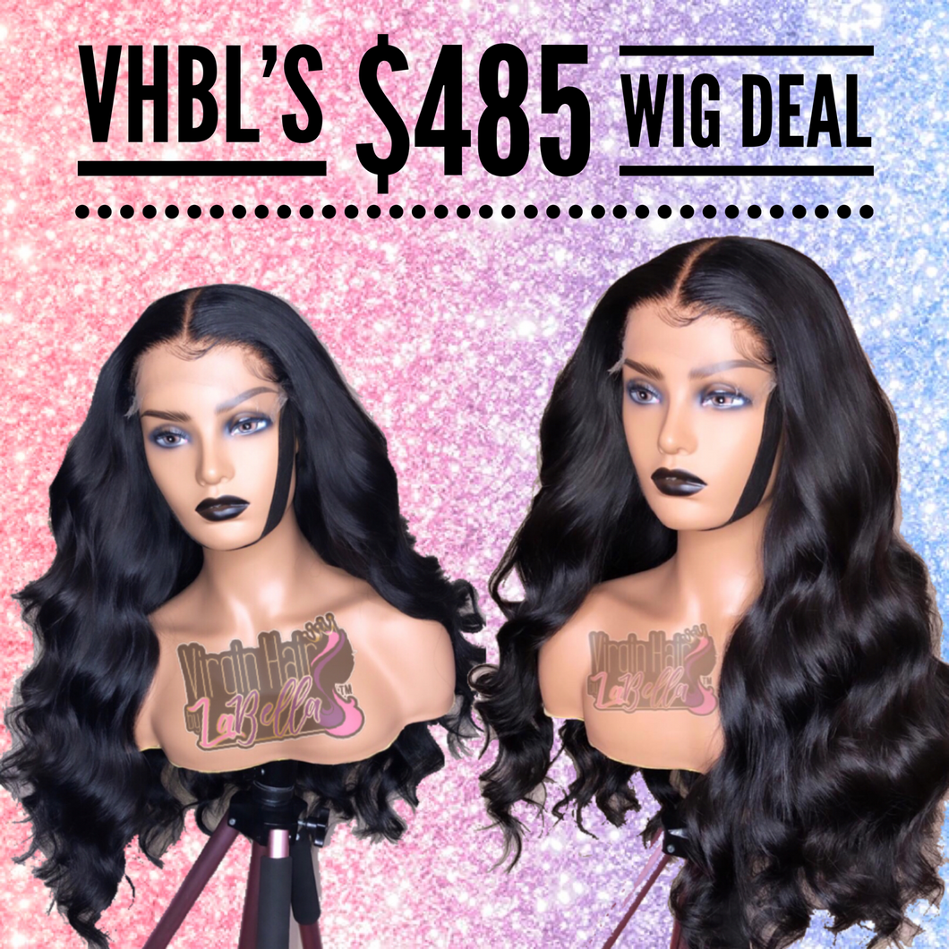 $485 Raw Indian Wig Deal