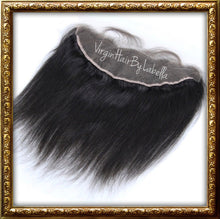 Load image into Gallery viewer, 13x4 NATURAL STRAIGHT SWISS LACE FRONT
