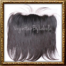 Load image into Gallery viewer, 13x4 NATURAL STRAIGHT SWISS LACE FRONT