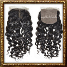 Load image into Gallery viewer, 4x4 DEEP WAVE/DEEP CURLY SILK BASE FRONTAL
