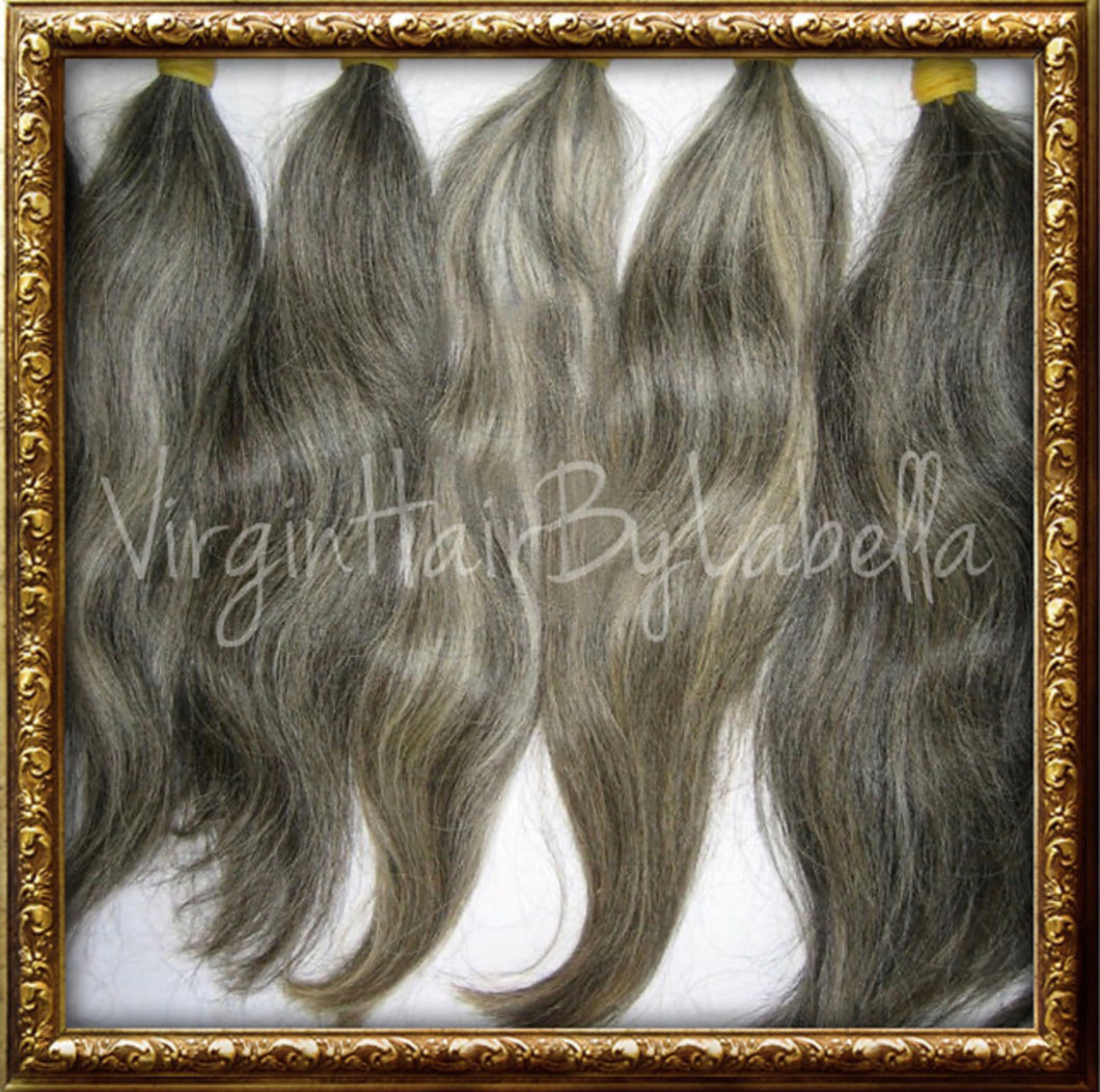 Raw Cambodian Grey Loose Wave