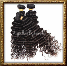 Load image into Gallery viewer, VIRGIN MALAYSIAN DEEP CURLY 4 BUNDLE DEAL
