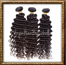 Load image into Gallery viewer, VIRGIN MALAYSIAN DEEP CURLY 4 BUNDLE DEAL
