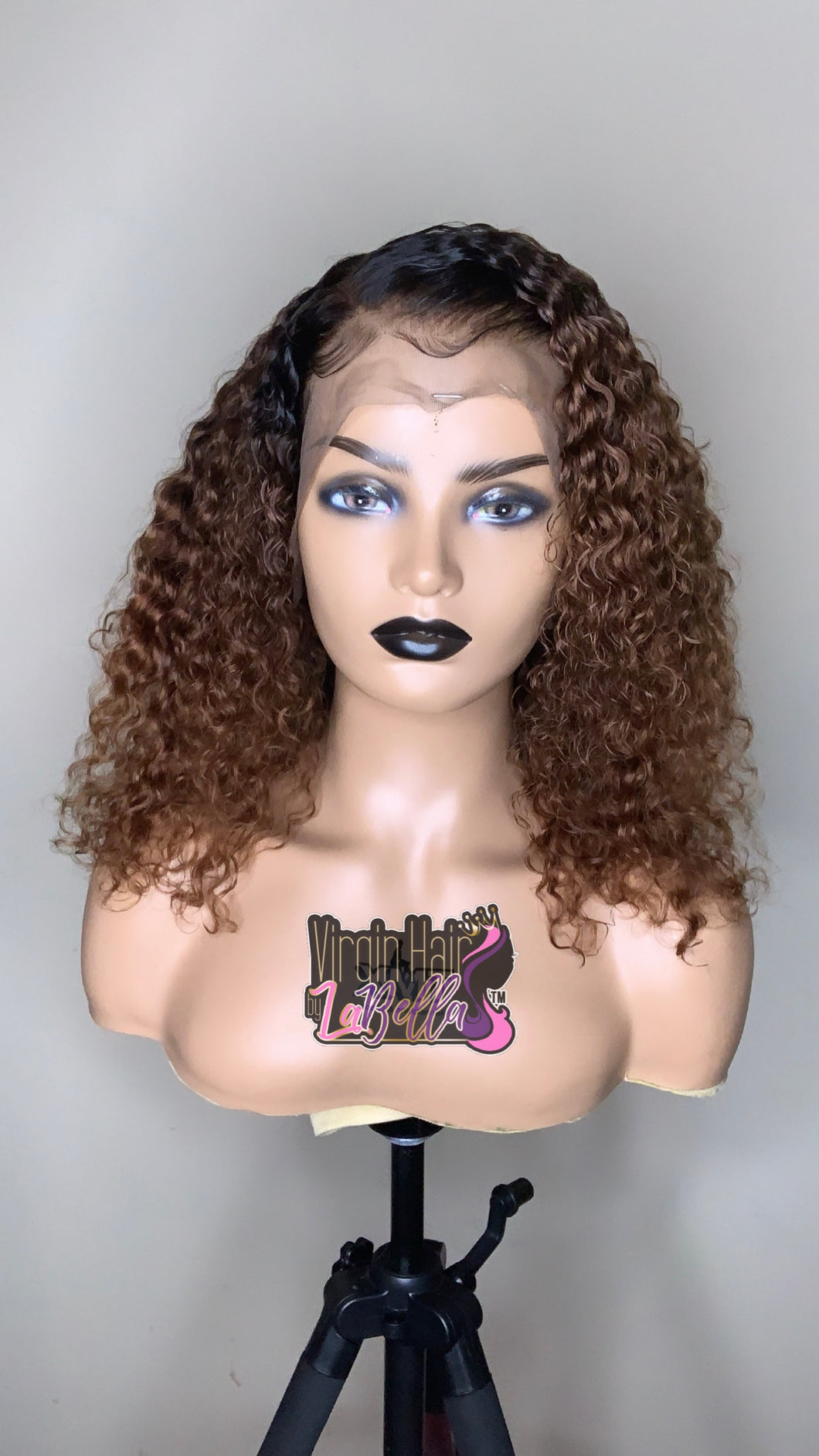 Ready To Ship Jizelle 13x4 Raw Cambodian Deep Curly Frontal Unit