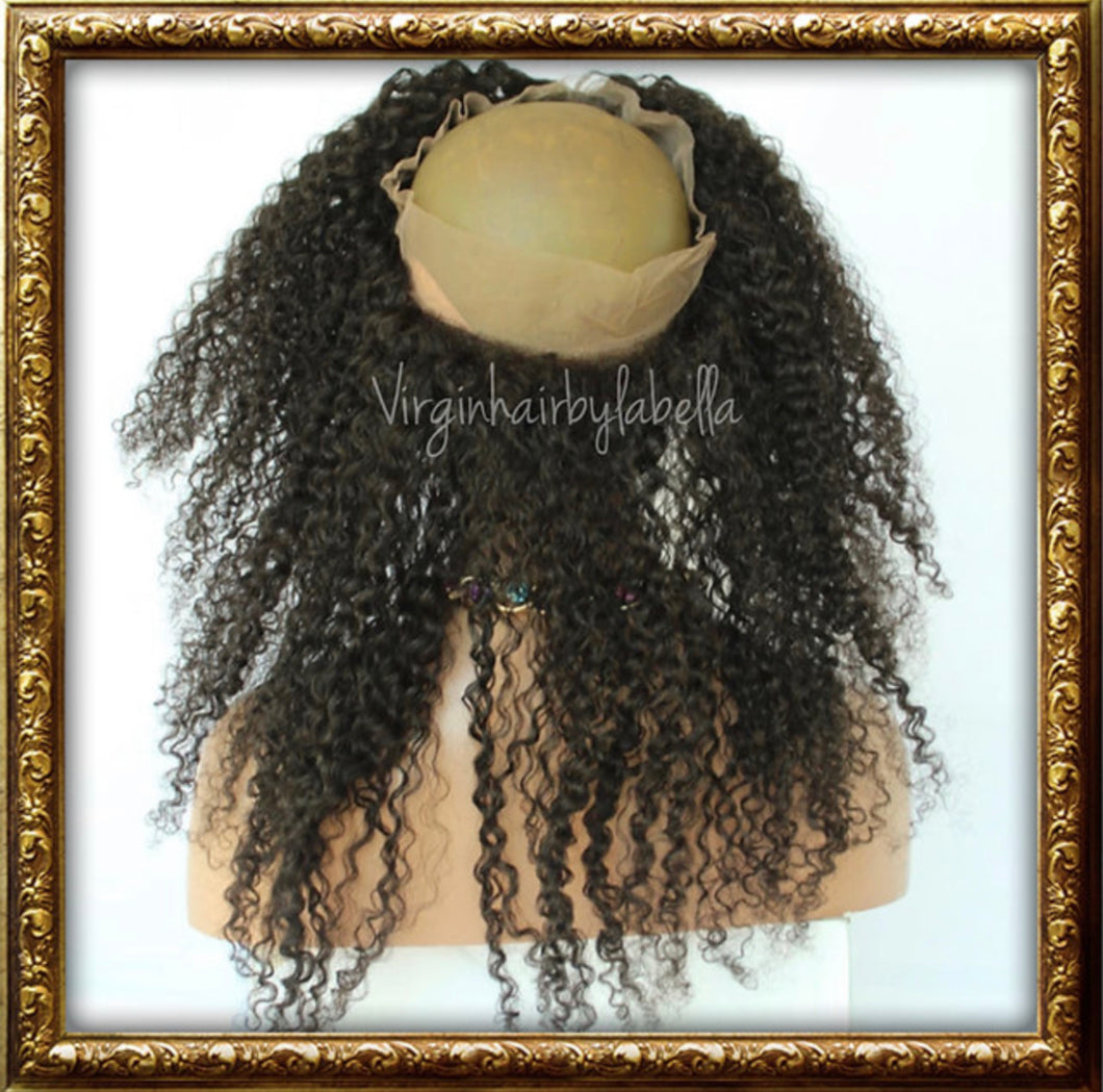 360 CURLY SWISS LACE FRONTAL