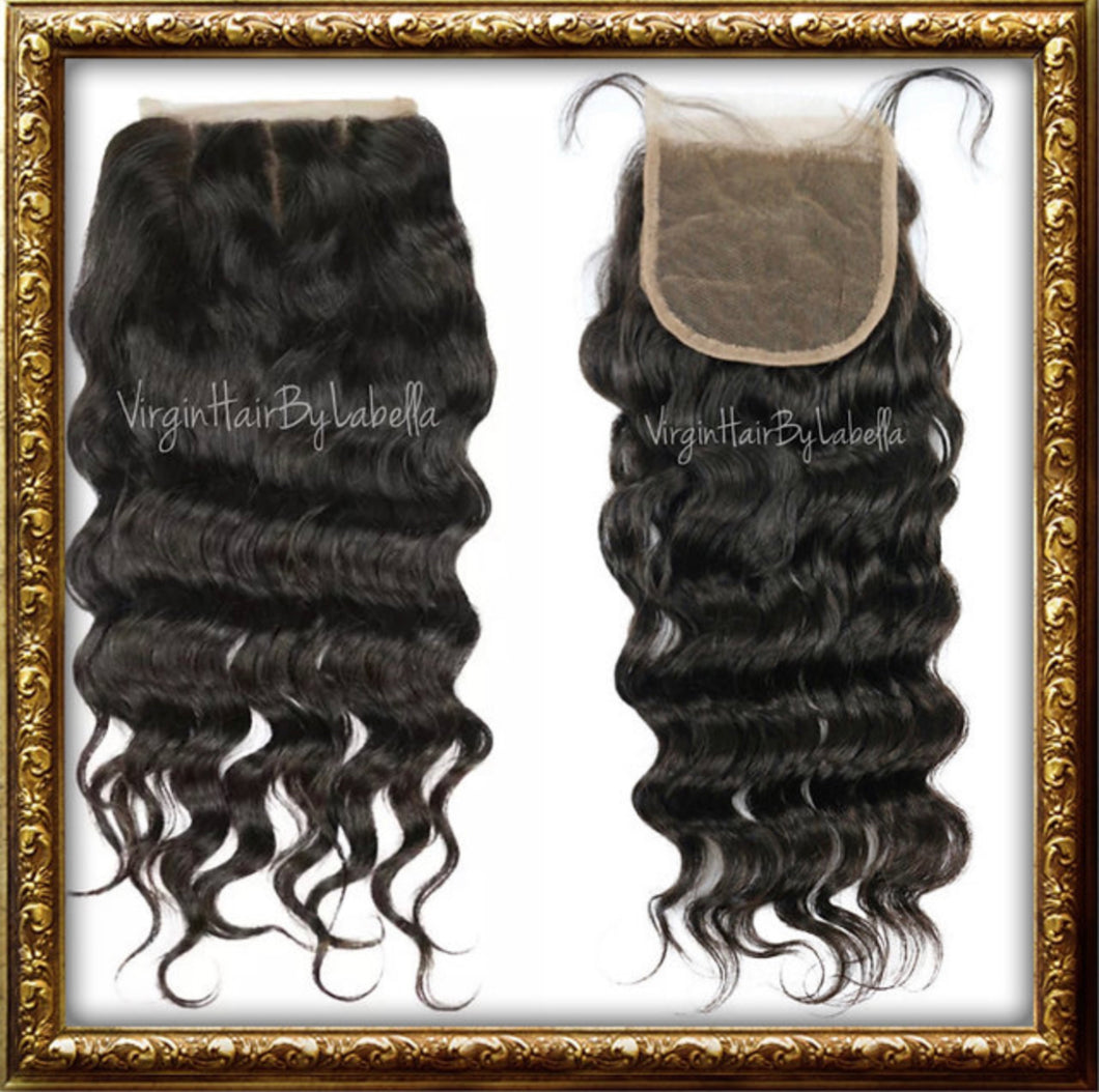 5x5 NATURAL WAVE LACE CLOSURE
