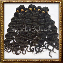 Load image into Gallery viewer, Virgin Peruvian Natural Wave 3 Bundle + Closure Deal
