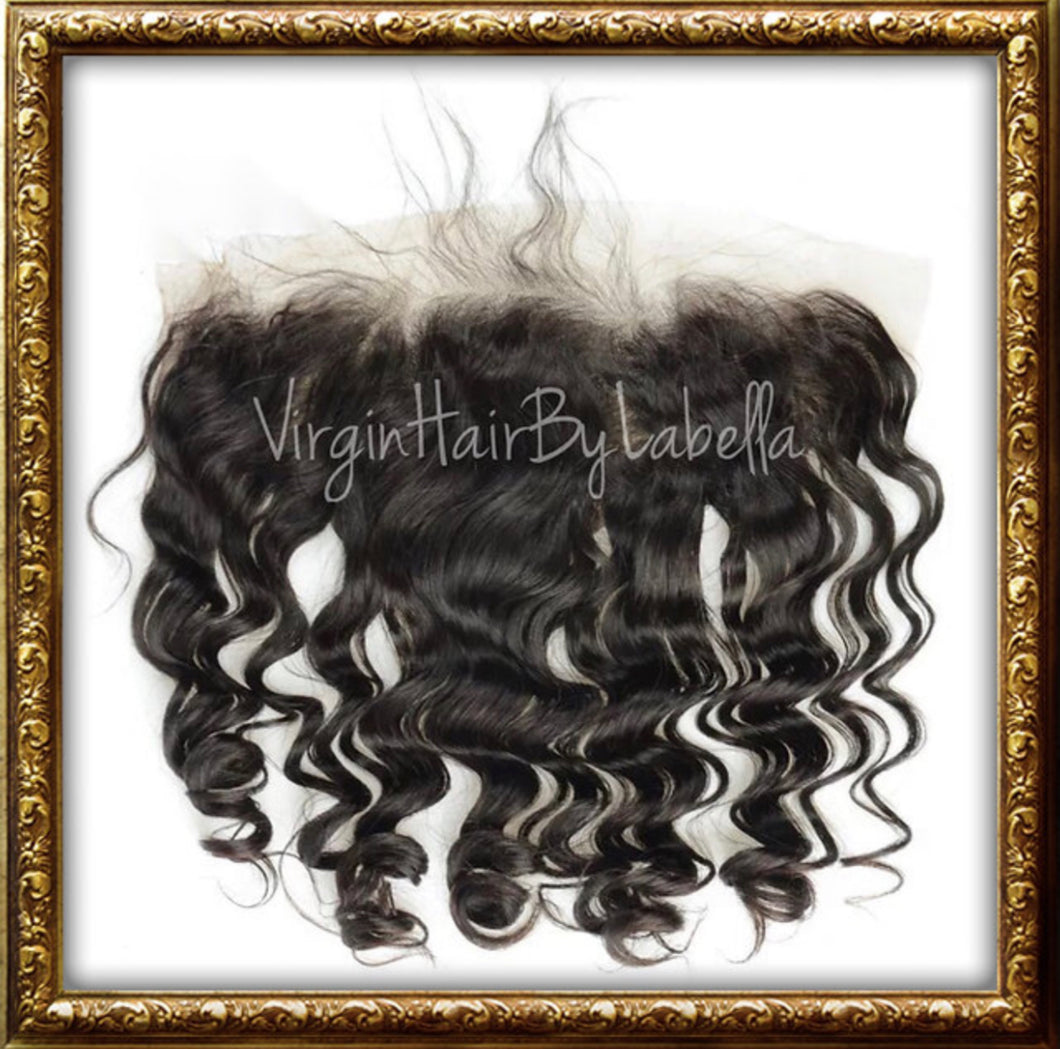 13x4 BODY/LOOSE WAVE SWISS LACE FRONTALS