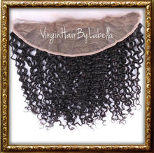 Load image into Gallery viewer, 13x4 CURLY SWISS LACE FRONTALS
