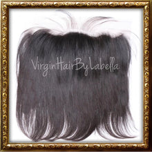 Load image into Gallery viewer, 13x4 NATURAL STRAIGHT SWISS LACE FRONT
