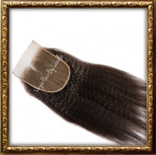 Load image into Gallery viewer, 6x6 BRAZILIAN COARSE STRAIGHT LACE CLOSURE
